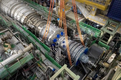 380MW gas turbine