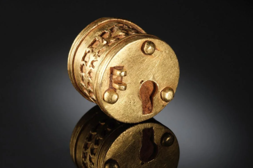 Ancient Roman Golden Lock Found in Germany – Tiny, But 